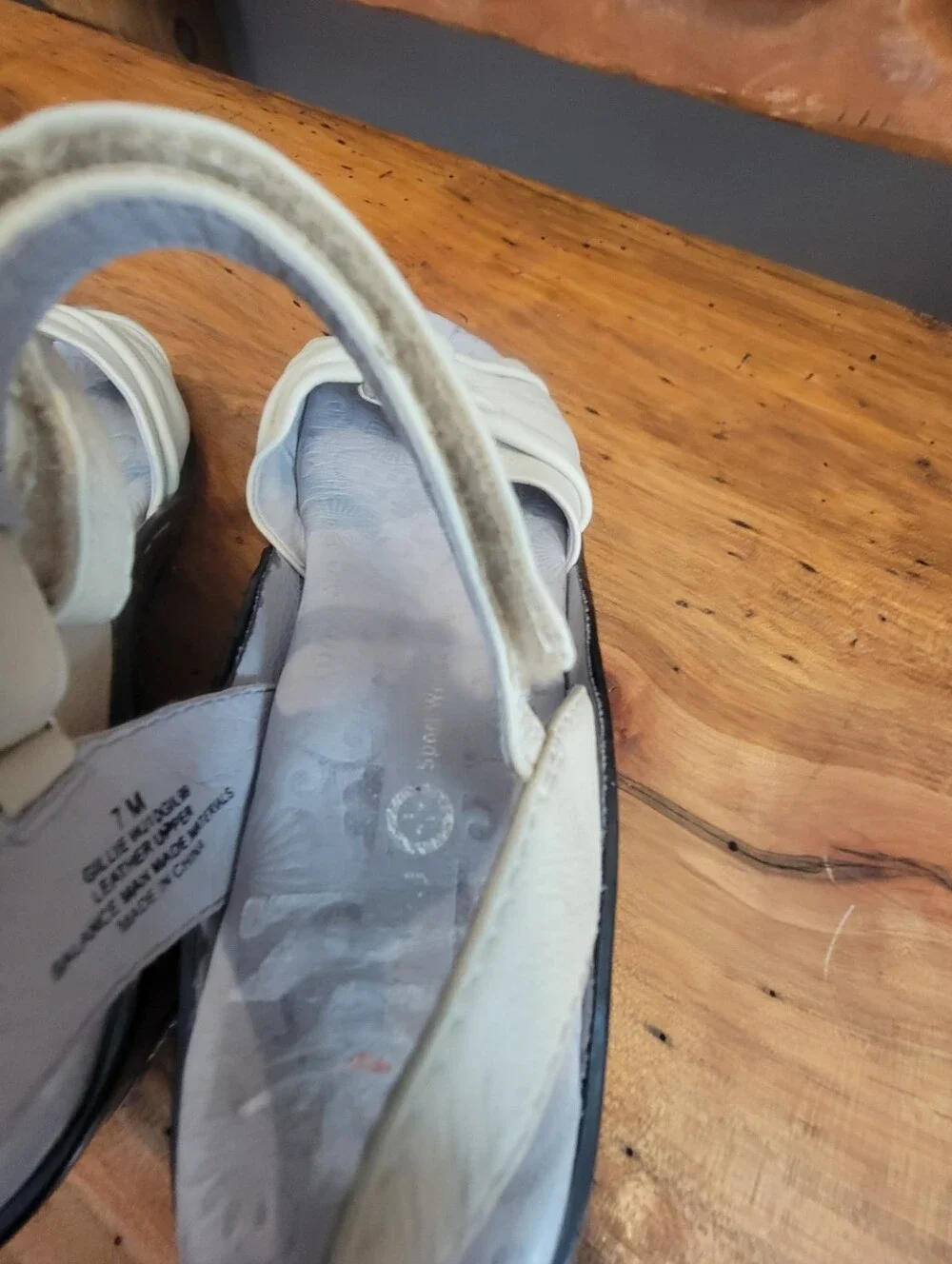 Jambos Easy Street Fantasia Sz7 Cream Leather 2